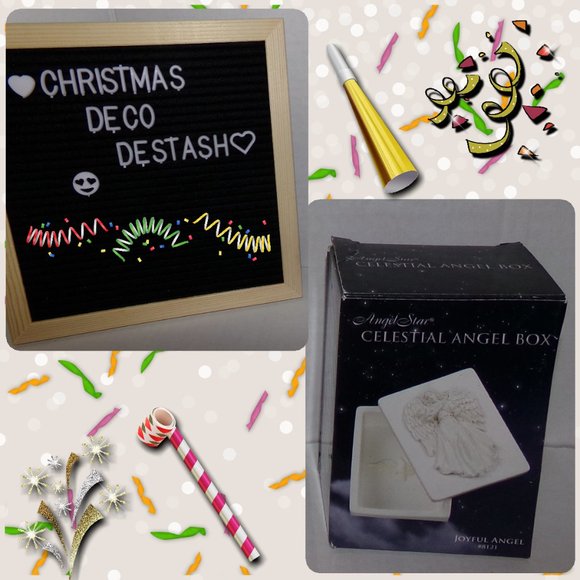 Ceramic Angel Box   {X4} - Picture 2 of 4